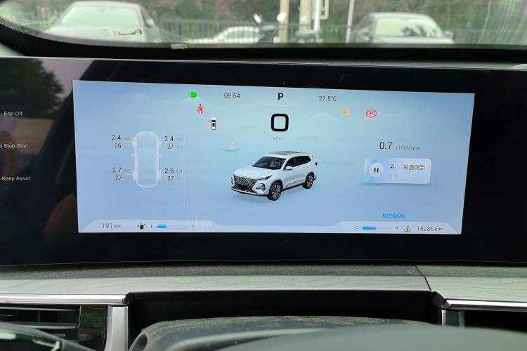 Used Chery Tiggo 8 PRO 2024 Champion Edition 390T Two-Wheel Drive Peak Version 5 Seats Instrument Cluster