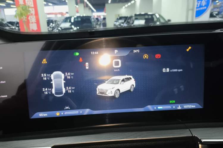 Used Chery Tiggo 8 PRO 2024 Champion Edition 390T Two-Wheel Drive Peak Version 5 Seats Instrument Cluster