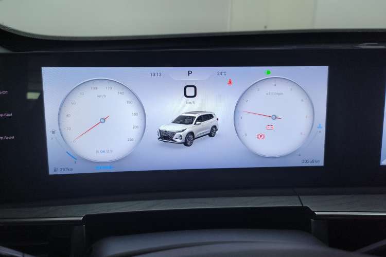 Used Chery Tiggo 8 PRO 2024 Champion Edition 390T Four-Wheel Drive Peak Version 5 Seats Instrument Cluster