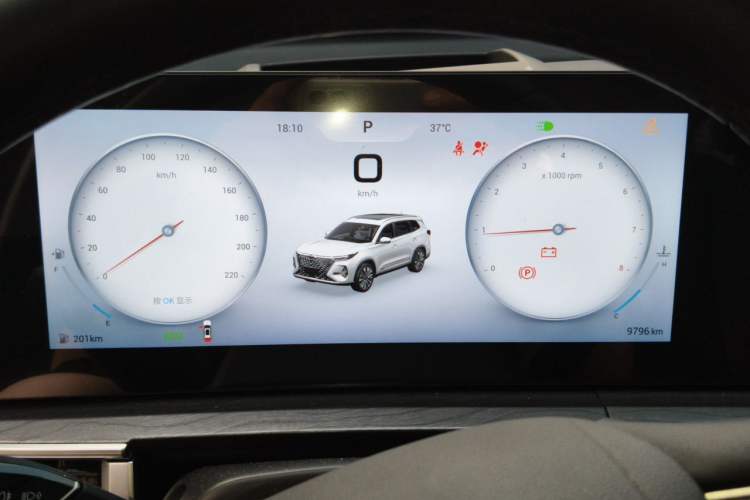 Used Chery Tiggo 8 PRO 2024 Champion Edition 290T Two-Wheel Drive Peak Version 5 Seats Instrument Cluster