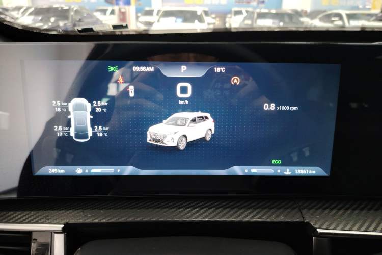 Used Chery Tiggo 8 PRO 2024 Champion Edition 390T Two-Wheel Drive Peak Version 7 Seats Instrument Cluster