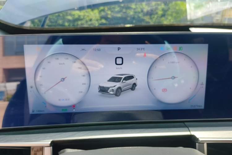 Used Chery Tiggo 8 PRO 2024 Champion Edition 290T Two-Wheel Drive Peak Version 5 Seats Instrument Cluster