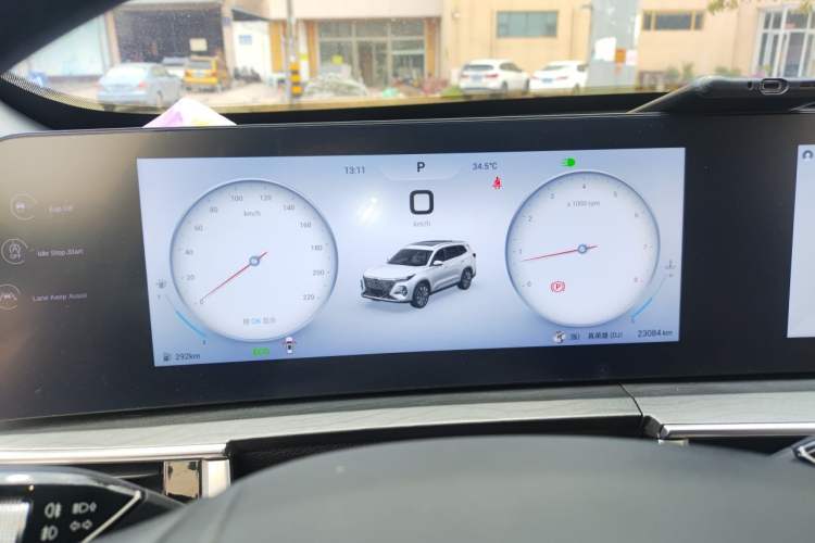 Used Chery Tiggo 8 PRO 2024 Champion Edition 290T Two-Wheel Drive Peak Version 5 Seats Instrument Cluster