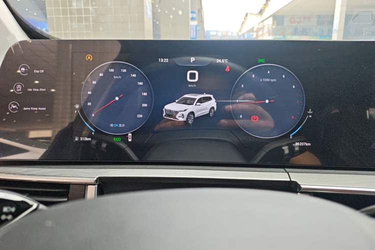Used Chery Tiggo 8 PRO 2024 Champion Edition 290T Two-Wheel Drive Peak Version 5 Seats Instrument Cluster