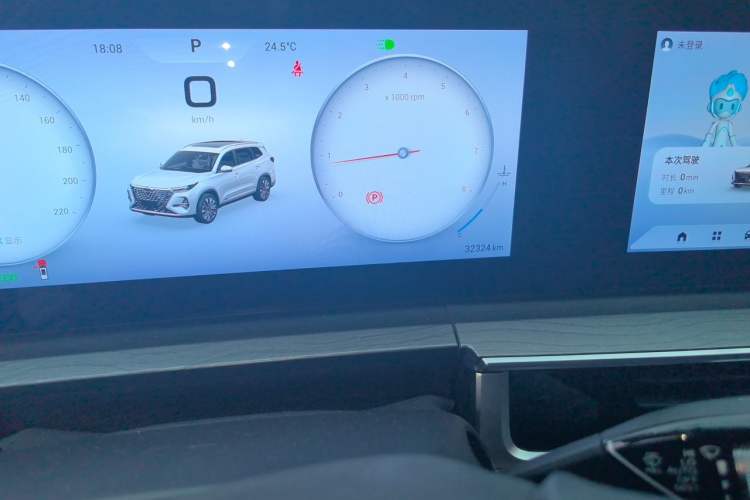 Used Chery Tiggo 8 PRO 2024 Champion Edition 290T Two-Wheel Drive Peak Version 5 Seats Odometer Close Up
