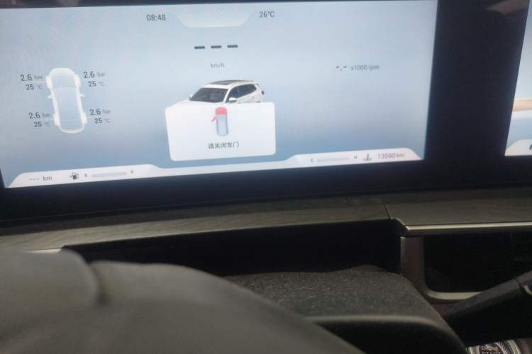 Used Chery Tiggo 8 PRO 2024 Champion Edition 390T Two-Wheel Drive Aoshi Version 5 Seats Odometer Close Up