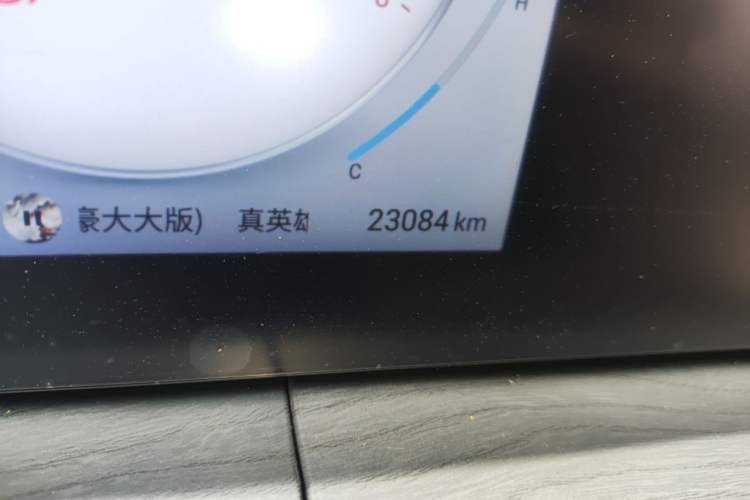 Used Chery Tiggo 8 PRO 2024 Champion Edition 290T Two-Wheel Drive Peak Version 5 Seats Odometer Close Up