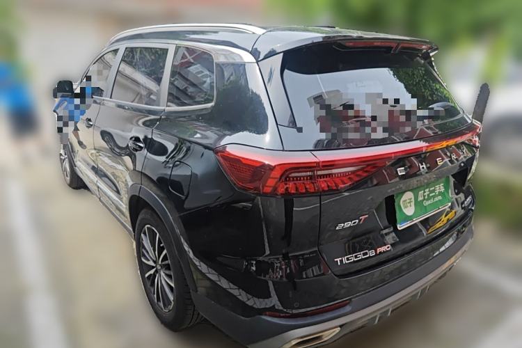 Used Chery Tiggo 8 PRO 2024 Champion Edition 290T Two-Wheel Drive Shining Version 5 Seats Rear Left 45 Deg