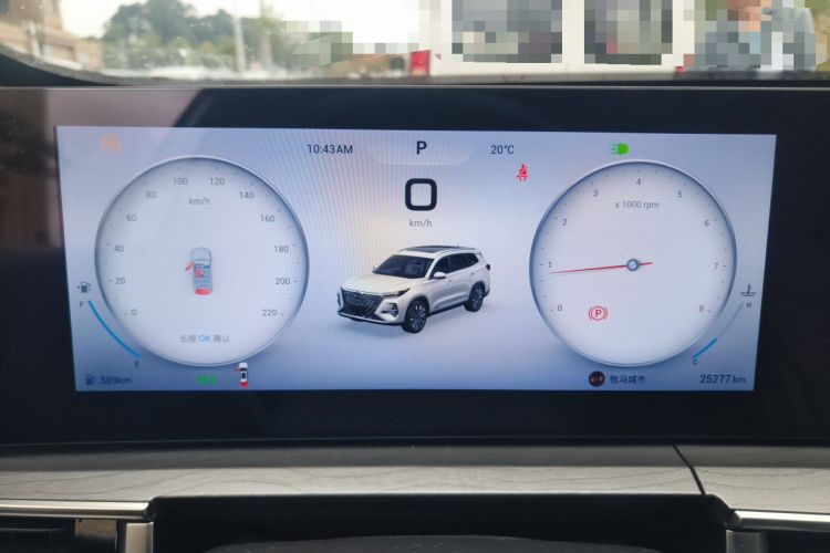 Used Chery Tiggo 8 PRO 2024 Champion Edition 290T Two-Wheel Drive Shining Version 7 Seats Instrument Cluster