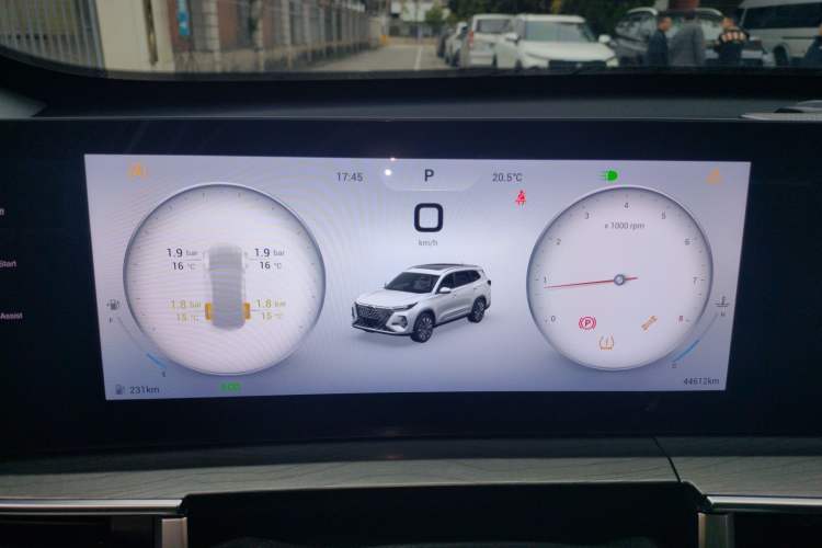 Used Chery Tiggo 8 PRO 2024 Champion Edition 290T Two-Wheel Drive Shining Version 7 Seats Instrument Cluster