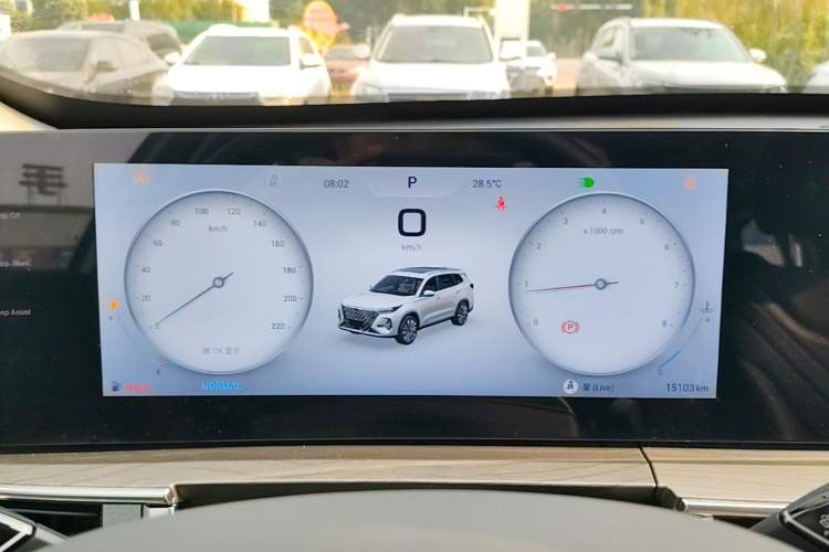 Used Chery Tiggo 8 PRO 2024 Champion Edition 290T Two-Wheel Drive Peak Version 7 Seats Instrument Cluster