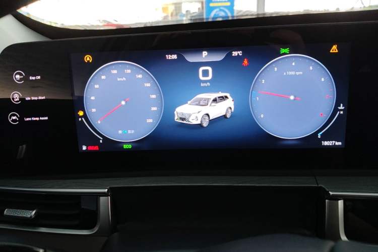 Used Chery Tiggo 8 PRO 2024 Champion Edition 290T Two-Wheel Drive Peak Version 5 Seats Instrument Cluster