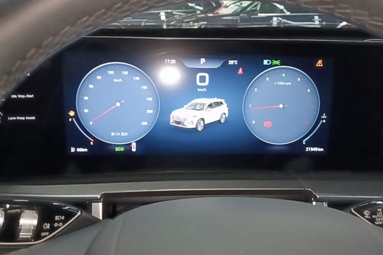 Used Chery Tiggo 8 PRO 2024 Champion Edition 290T Two-Wheel Drive Shining Version 5 Seats Instrument Cluster