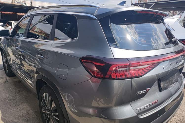 Used Chery Tiggo 8 PRO 2024 Champion Edition 390T Four-Wheel Drive Peak Version 5 Seats Rear Left 45 Deg