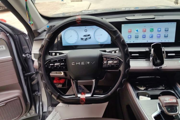 Used Chery Tiggo 8 PRO 2024 Champion Edition 390T Two-Wheel Drive Aoshi Version 7 Seats Steering Wheel