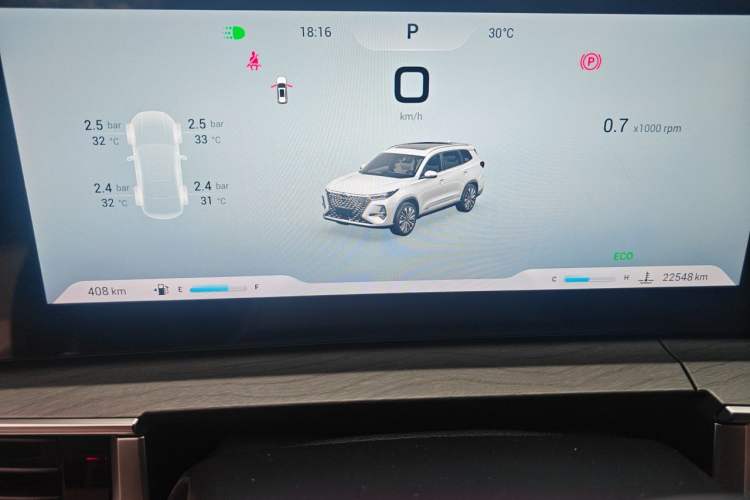 Used Chery Tiggo 8 PRO 2024 Champion Edition 390T Two-Wheel Drive Peak Version 5 Seats Instrument Cluster