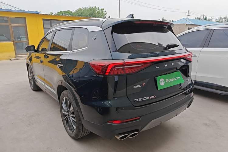 Used Chery Tiggo 8 PRO 2024 Champion Edition 390T Two-Wheel Drive Peak Version 5 Seats Rear Left 45 Deg