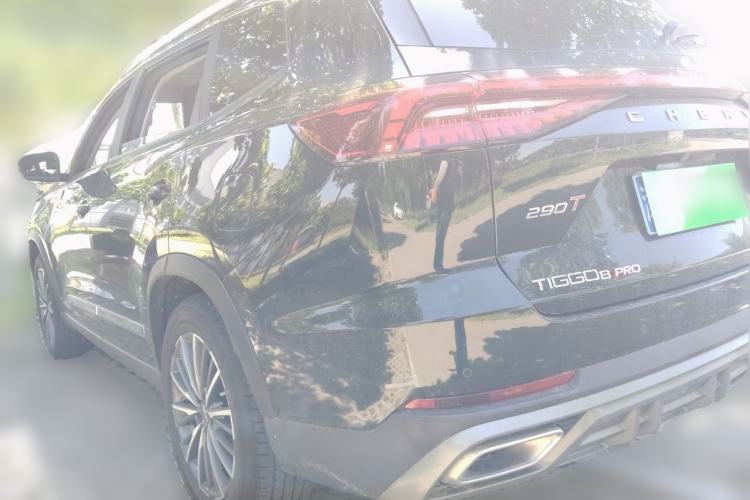 Used Chery Tiggo 8 PRO 2024 Champion Edition 290T Two-Wheel Drive Shining Version 5 Seats Rear Left 45 Deg