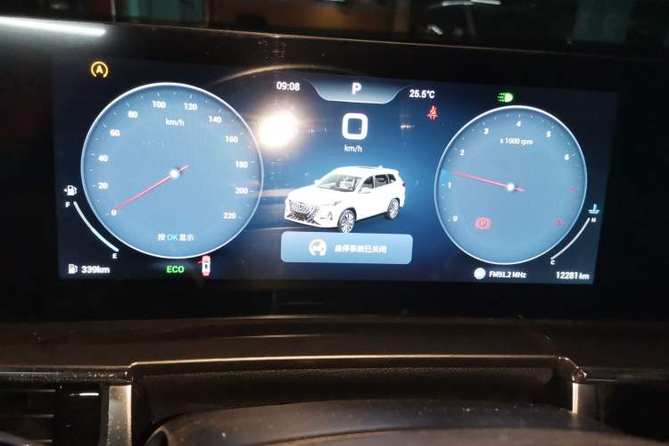 Used Chery Tiggo 8 PRO 2024 Champion Edition 290T Two-Wheel Drive High-Gloss Version 7 Seats Instrument Cluster