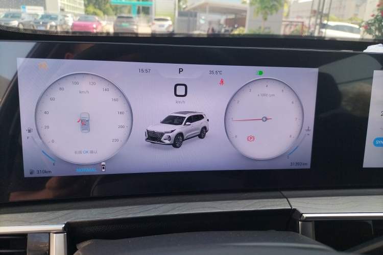 Used Chery Tiggo 8 PRO 2024 Champion Edition 290T Two-Wheel Drive Peak Version 7 Seats Instrument Cluster