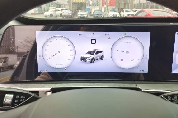 Used Chery Tiggo 8 PRO 2024 Champion Edition 290T Two-Wheel Drive Peak Version 7 Seats Instrument Cluster