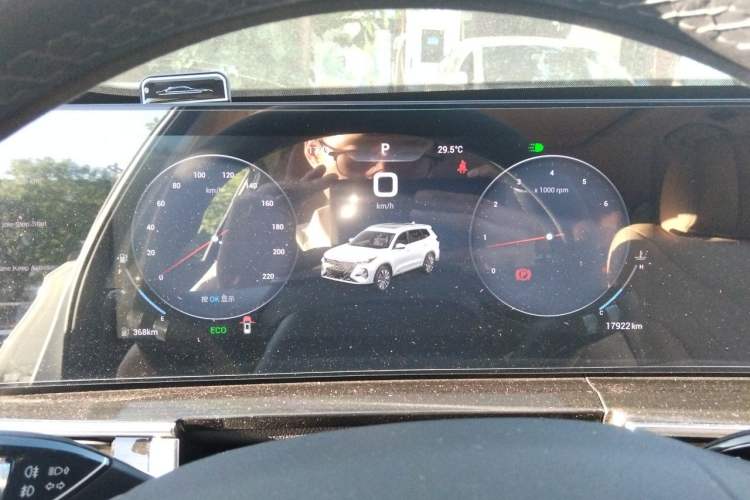 Used Chery Tiggo 8 PRO 2024 Champion Edition 390T Two-Wheel Drive Peak Version 7 Seats Instrument Cluster