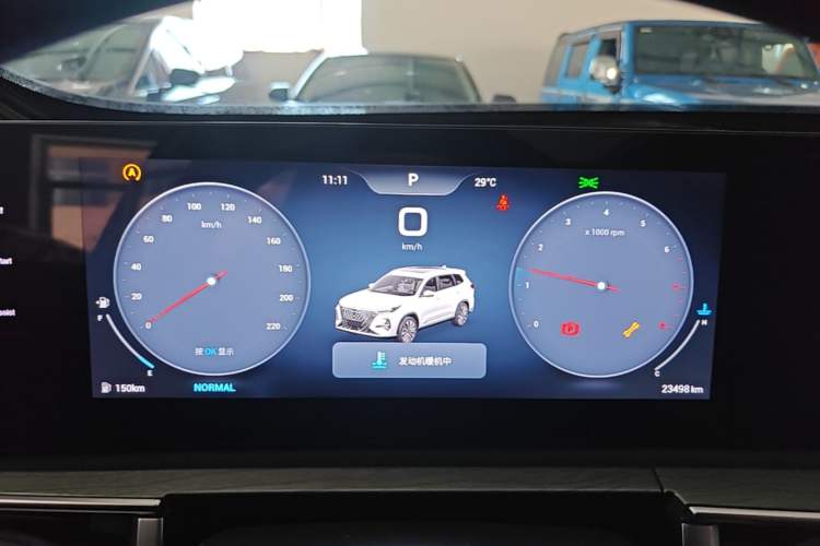 Used Chery Tiggo 8 PRO 2024 Champion Edition 290T Two-Wheel Drive Shining Version 5 Seats Instrument Cluster
