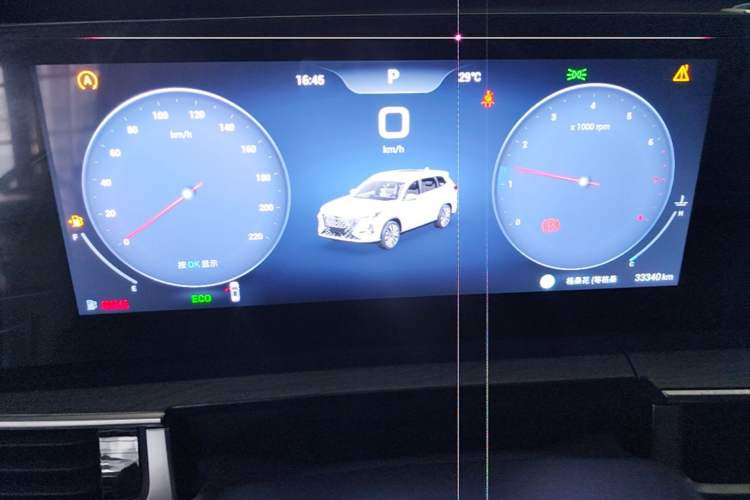 Used Chery Tiggo 8 PRO 2024 Champion Edition 290T Two-Wheel Drive Peak Version 7 Seats Instrument Cluster