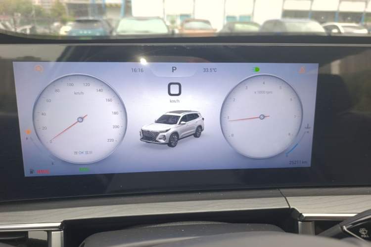 Used Chery Tiggo 8 PRO 2024 Champion Edition 290T Two-Wheel Drive Shining Version 5 Seats Instrument Cluster
