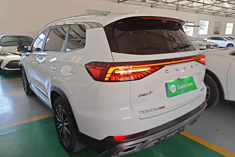 Used Chery Tiggo 8 PRO 2024 Champion Edition 290T Two-Wheel Drive Shining Version 5 Seats Rear Left 45 Deg