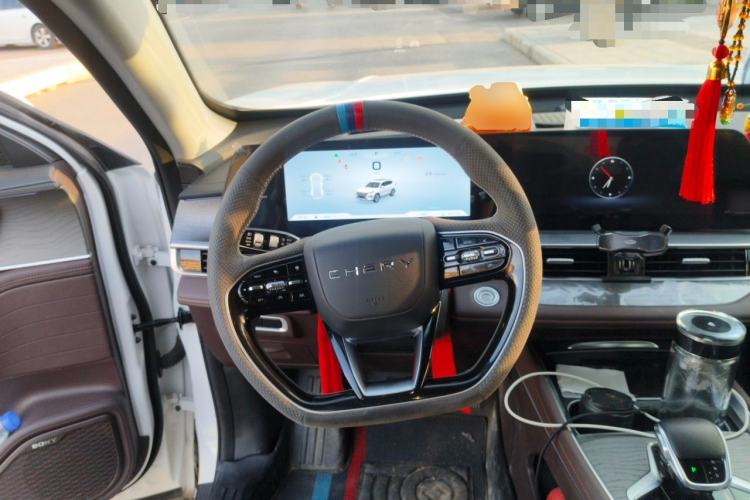 Used Chery Tiggo 8 PRO 2024 Champion Edition 390T Two-Wheel Drive Peak Version 7 Seats Steering Wheel