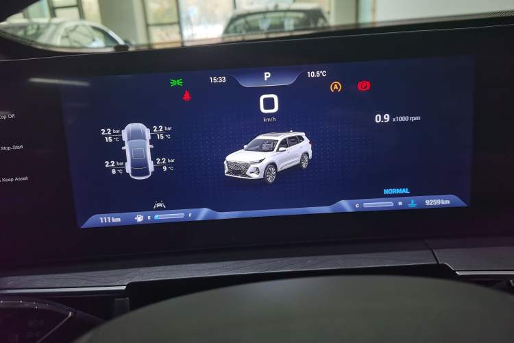 Used Chery Tiggo 8 PRO 2025 290T Two-Wheel-Drive Luxury Edition Instrument Cluster