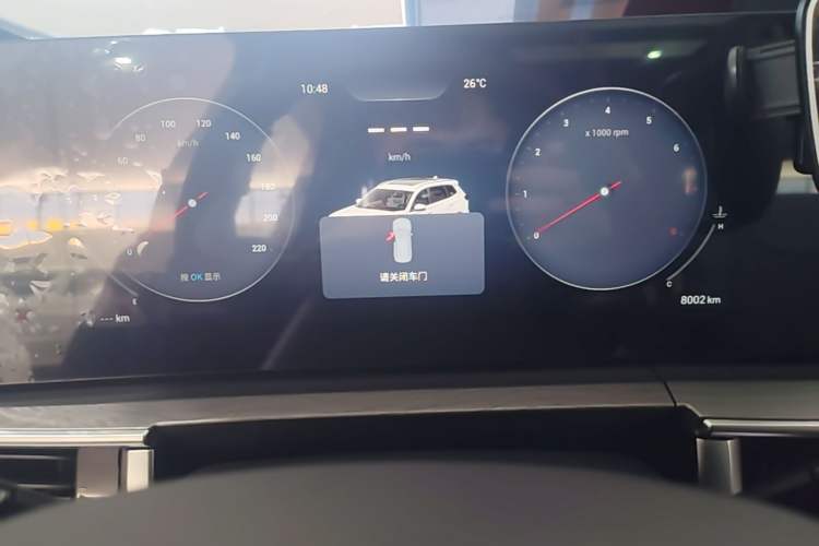 Used Chery Tiggo 8 PRO 2025 290T Two-Wheel-Drive Luxury Edition Instrument Cluster