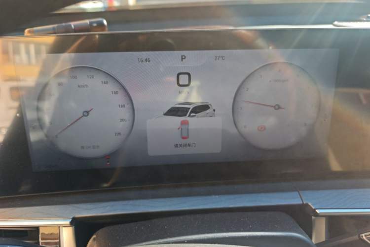 Used Chery Tiggo 8 PRO 2025 290T Two-Wheel-Drive Luxury Edition Instrument Cluster