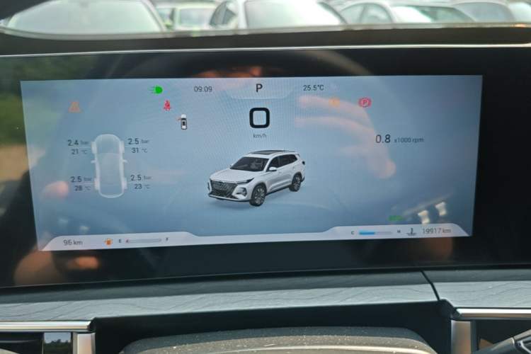 Used Chery Tiggo 8 PRO 2025 290T Two-Wheel-Drive Luxury Edition Instrument Cluster