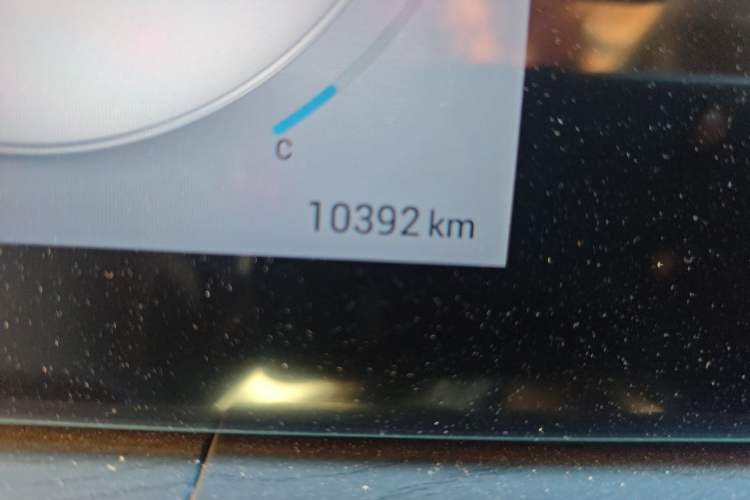 Used Chery Tiggo 8 PRO 2025 290T Two-Wheel-Drive Luxury Edition Odometer Close Up