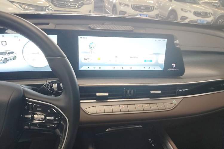 Used Chery Tiggo 8 PRO 2025 290T Two-Wheel Drive Prestige Edition Audio And AC Panel
