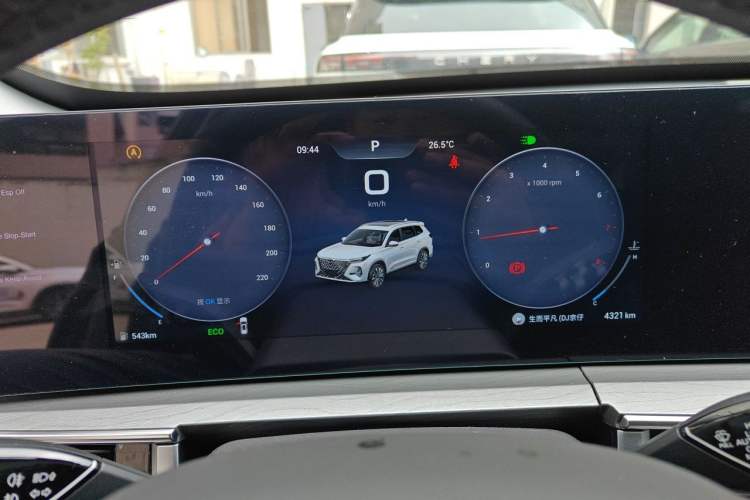Used Chery Tiggo 8 PRO 2025 290T Two-Wheel Drive Prestige Edition Instrument Cluster