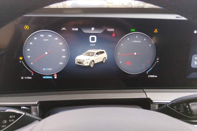Used Chery Tiggo 8 PRO 2025 290T Two-Wheel-Drive Luxury Edition Instrument Cluster