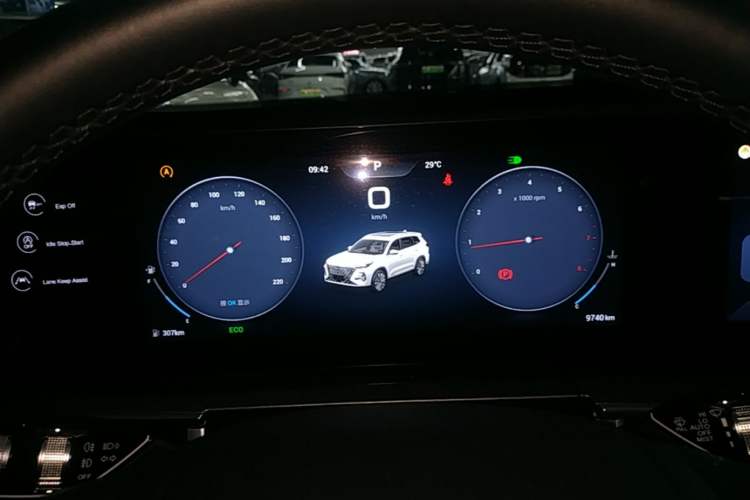 Used Chery Tiggo 8 PRO 2025 290T Two-Wheel Drive Prestige Edition Instrument Cluster
