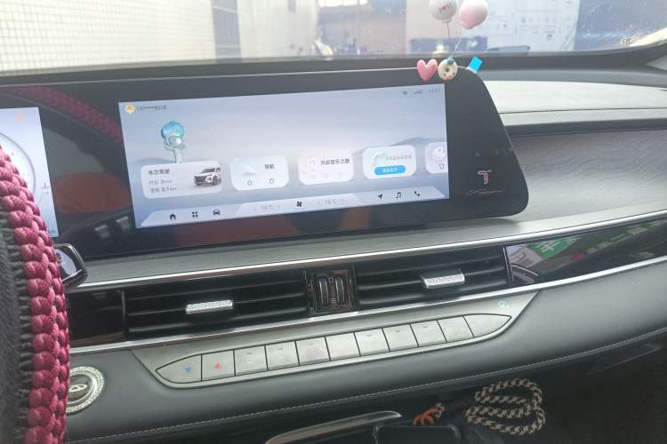 Used Chery Tiggo 8 PRO 2025 290T Two-Wheel Drive Comfort Edition Audio And AC Panel