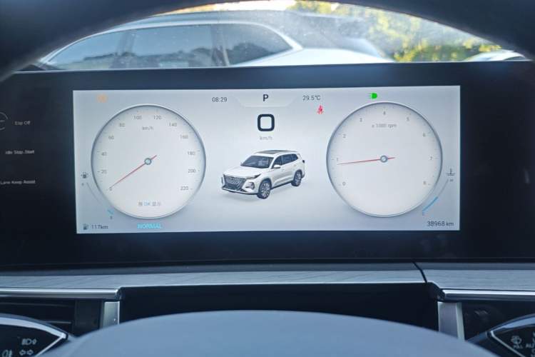 Used Chery Tiggo 8 PRO 2025 290T Two-Wheel-Drive Luxury Edition Instrument Cluster