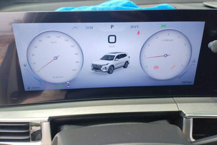 Used Chery Tiggo 8 PRO 2025 290T Two-Wheel-Drive Luxury Edition Instrument Cluster