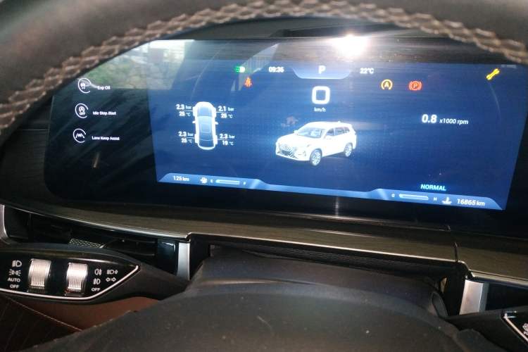 Used Chery Tiggo 8 PRO 2025 290T Two-Wheel Drive Prestige Edition Instrument Cluster
