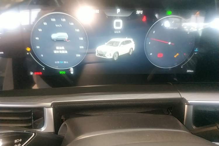 Used Chery Tiggo 8 PRO 2025 290T Two-Wheel-Drive Luxury Edition Instrument Cluster