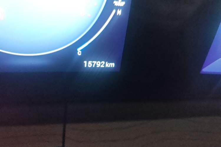 Used Chery Tiggo 8 PRO 2025 290T Two-Wheel-Drive Luxury Edition Odometer Close Up
