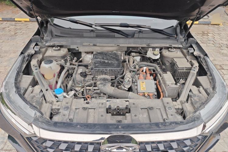 Used Chery Tiggo 8 PRO New Energy 2023 Champion Edition 1.5T 100km Glory Version Engine Bay