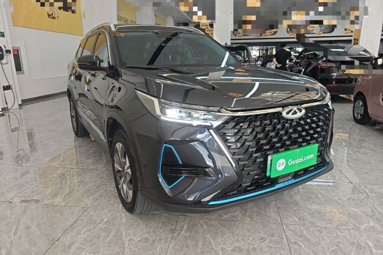 Used Chery Tiggo 8 PRO New Energy 2023 Champion Edition 1.5T 100km Glory Version Front Right 45 Deg