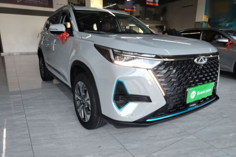 Used Chery Tiggo 8 PRO New Energy 2023 Champion Edition 1.5T 100km King's Version Front Right 45 Deg