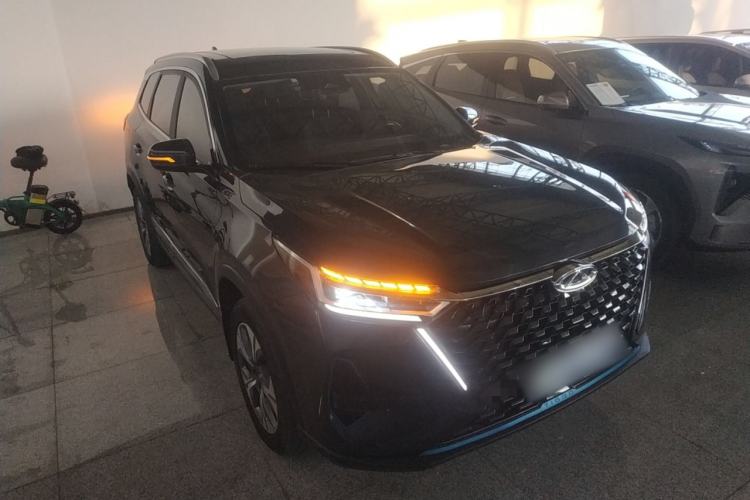 Used Chery Tiggo 8 PRO New Energy 2023 Champion Edition 1.5T 100km Glory Version Front Right 45 Deg